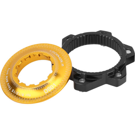 Adaptateur Frein à Disque VTT 6 Trous – Moyeu Fileté 4/48 Mm, Alliage Aluminium CNC Antirouille – Pour Roue Avant/arrière