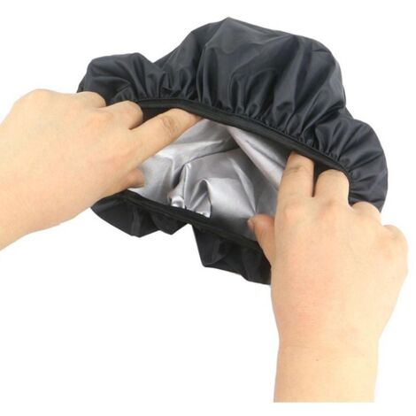 Ruwshuuk Housse de selle pour vélo, housse de selle imperméable pour pluie, protection solaire pour cyclisme, extérieur, trajets et montagne
