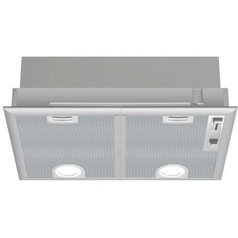 Bosch – DHL555BL – Groupe filtrant 53 cm – Débit 618 m³/h – Installation murale ou en îlot – Classe C – Finition inox - 618M3
