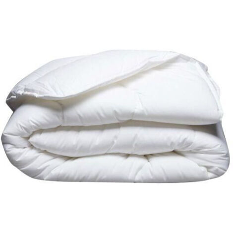 Blanreve Couette Tempérée Anti-acariens 260 x 240 cm Blanc (1/5)