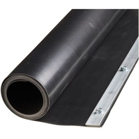 Feuille de barrière de racine 0,7 x 3 m HDPE noir – Barrière anti-racinaire 1000 gr/m² – SKU 6030226 – Nature