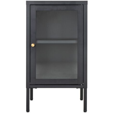 Dalby citrine 1 porte en verre noir. (1/5)