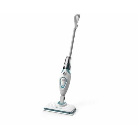 Black & Decker – Balai vapeur 1300W FSM1615 – Réservoir 350ml – Temps de chauffe 20s – Débit vapeur 110g/min – Longueur câble 6m - FSM1615-QS (1/5)