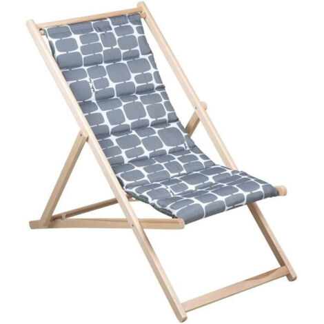 Chilienne matelassée - JARDIN PRIVE - FUTURISTE - Mastic - F100 (1/2)
