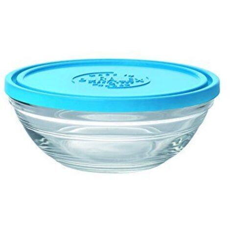 Récipient FRESHBOX 500 ml - Verre trempé, compatible micro-ondes et lave-vaisselle (1/4)