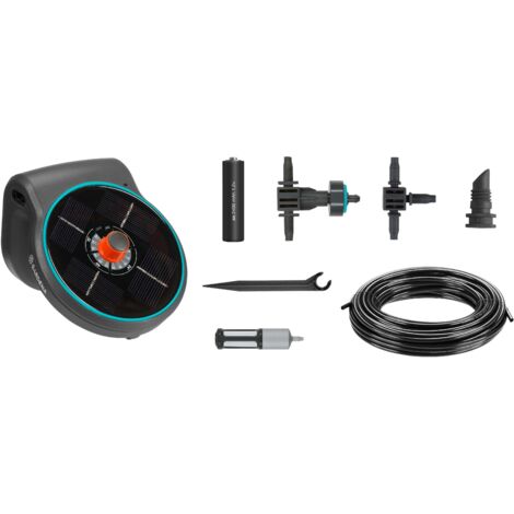 Solution d'arrosage automatique solaire GARDENA AquaBloom - Arrosage goutte-a-goutte 13300-20