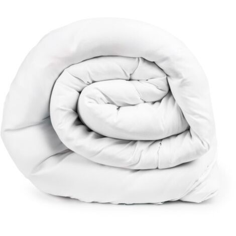Couettes - PROMO LINGE - Couette d’Hiver - Polyester - 240x220cm - Blanc (1/5)