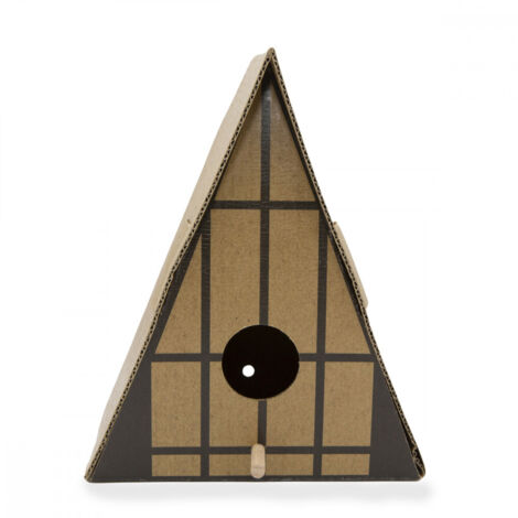 Coffret DIY Fabriquez votre nichoir à oiseaux triangulaire (1/3)