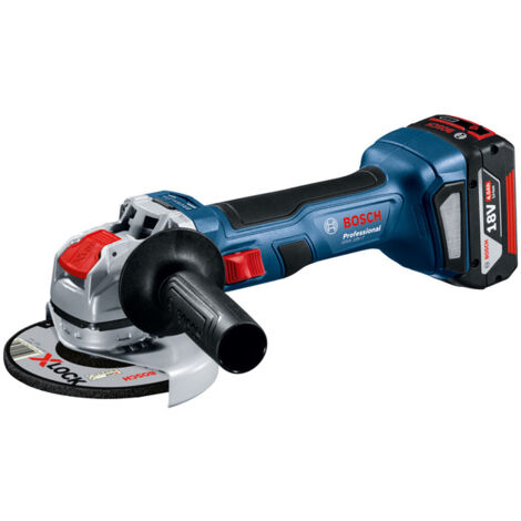 Bosch Professional – Meuleuse angulaire sans fil 18V – 700W équivalent filaire – Disque 125mm – Système X-LOCK pour changement rapide – Coffret L-BOXX - 18V-7 (1/10)