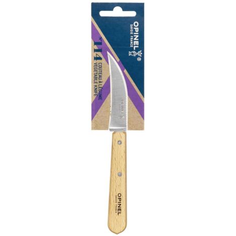 Opinel Cuisine N°114 - Couteau à légumes - 7 cm - Natural