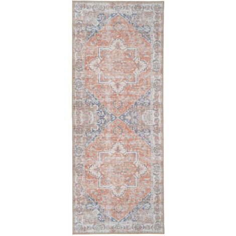 Tapis vintage en chenille - 80x200cm - HAVANA VIII (1/4)