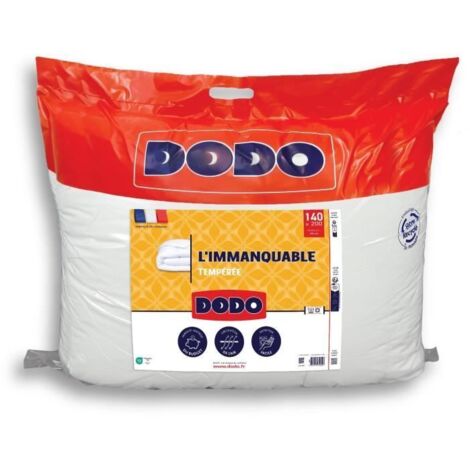 DODO COUETTE TEMPÉRÉE 250G/M² - L'IMMANQUABLE - 140 X 200 CM - BLANC