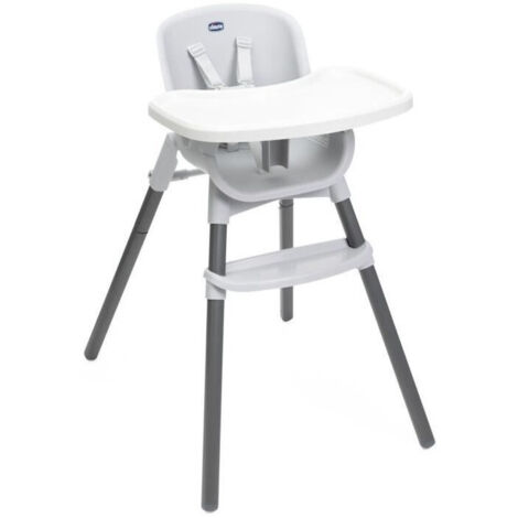 Chaise haute - CHICCO - Zest - Dès 6 mois - Gris (1/4)