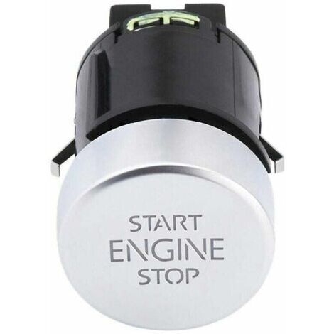 Interrupteur de Bouton d'Arrêt/Démarrage de Moteur de Voiture pour Tiguan 2008-2016 et Sharan (1/5)