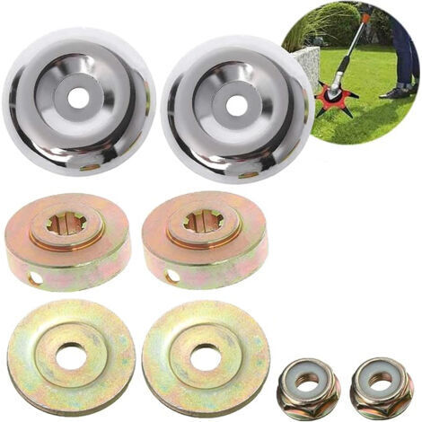 8PCS Tête de Débroussailleuse Universelle Accessoires ,Ecrous de Fixation Tête de Coupe Bordure pour Débroussailleuse Stihl (1/5)