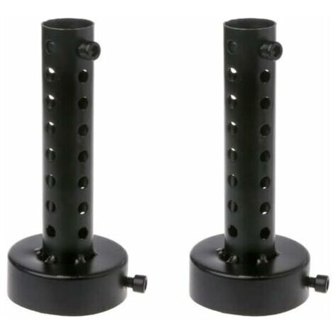 Silencieux d'échappement de moto 60mm noir – Universel amovible pour pot d'échappement – Réduit le bruit – Métal durable (1/5)