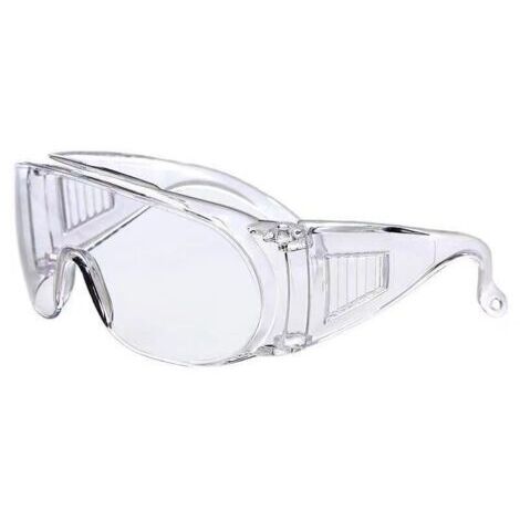 Surlunettes de Protection 1 Paire de Lunettes de sécurité Anti-buée pour l'agriculture, l'industrie et Le Laboratoire,une pièce, transparente, (1/4)
