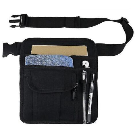 Tablier de serveur pour serveur, serveuse – Ceinture utilitaire Fanny Pack Pocket Izer pour invité, tablette, stylos (1/5)