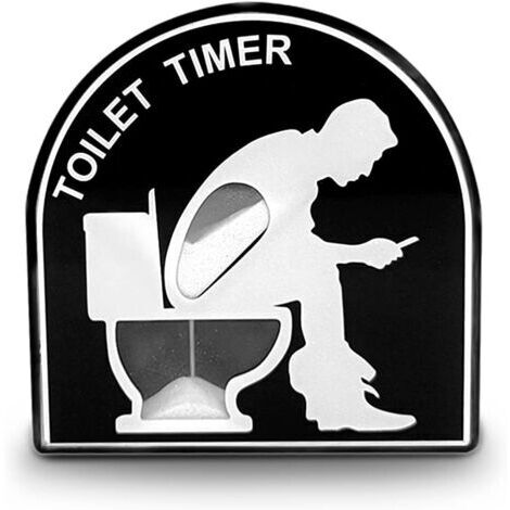 5 Minutes Minuterie de Sablier de Toilette, Minuterie de Brossage pour Enfants, Sablier de Toilette Créatif Jouet de Décoration de Maison de Jardin (1/5)