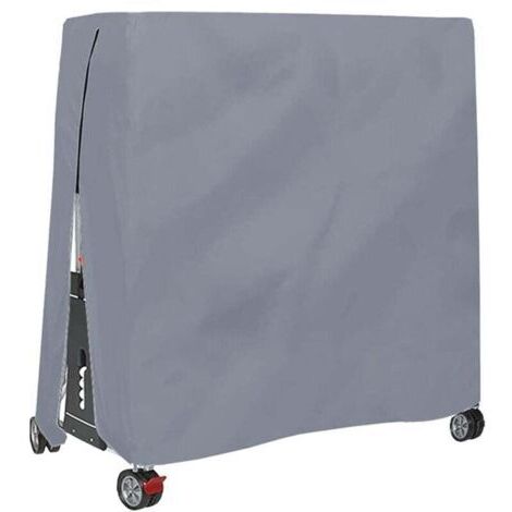 Housse de protection pour table de ping pong – Tissu oxford 210D résistant aux déchirures – Étanche et anti-UV – Dimensions 165x70x185 cm (1/4)