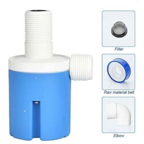 Régulateur de niveau de piscine automatique – Vanne à flotteur en plastique alimentaire – Contrôle niveau d'eau 0-100°C – Installation verticale (1/5)