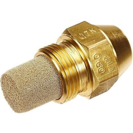 GICLEUR OD Type S - 0,60 US gal/h - 60deg., Bronze, 0.60 / 0.60 type S (1/4)