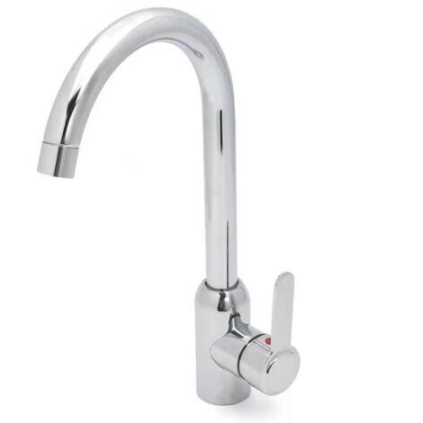 Robinet Lavabo Salle de Bain Bec Pivotant à 360° Mitigeur Lavabo Salle de Bain Mitigeur Evier en (1/5)