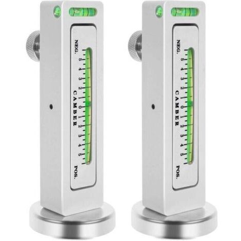 Jauges magnétiques réglables 2pcs - Outil carrossage/alignement roues - Pour camions/camping-cars/véhicules loisirs - Précises - Mécaniciens professionnels (1/4)