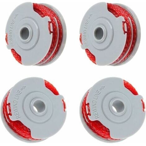 Bobine de fil de rechange pour débroussailleuse 1,5 mm – 10 m – ABS durable et nylon – Alimentation automatique – Lot de 4 pièces - FLY021 (1/5)