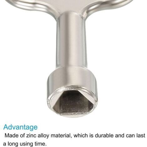 2 Pcs Cle Triangle Poubelle Clé Poubelle , XU,Jaune Triangulaire Clef ...