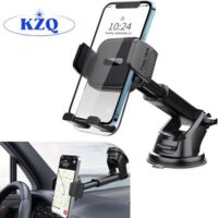 Support téléphone voiture – Ventouse Nanogel ultra-puissante – Rotation 360° – Compatible smartphones 4-7 pouces