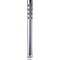 Duschkopf wassersparend, 1 Strahlart, Handbrause/Stabhandbrause mit 48 Anti-kalk Dusen, Duschbrause massiv Messing, verchromt