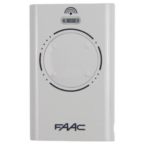 Faac – Télécommande 4 canaux SLH 868 MHz – Émetteur non clonable avec auto-apprentissage – Compatible portails et portes de garage