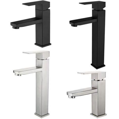 Mitigeur de lavabo Bassin noir robinet maison salle de bain robinet lavabo TRIMEC