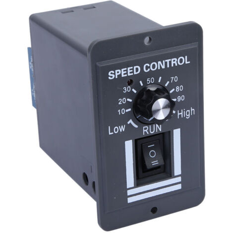 Eosnow Contrôleur de vitesse de moteur DC12V-60V CCW, vitesse 10A pour la régulation industrielle DC