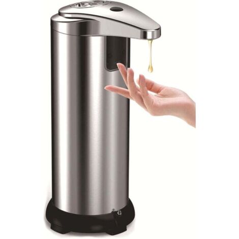 Distributeur de savon automatique avec capteur infrarouge et base étanche sans contact (1/5)