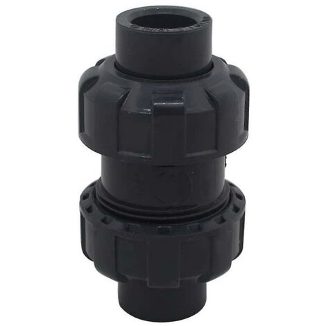 Clapet anti retour a boule 20 25 32 40 50 63mm clapet piscine clapet antiretour anti refoulement pvc vanne soupape anti retour (Diamètre intérieur 50mm) - (1/4)