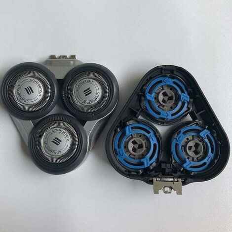 Tête de rasage pour Philips S5000 S5370 S5571 S5420 S5140 S5078 -noir-