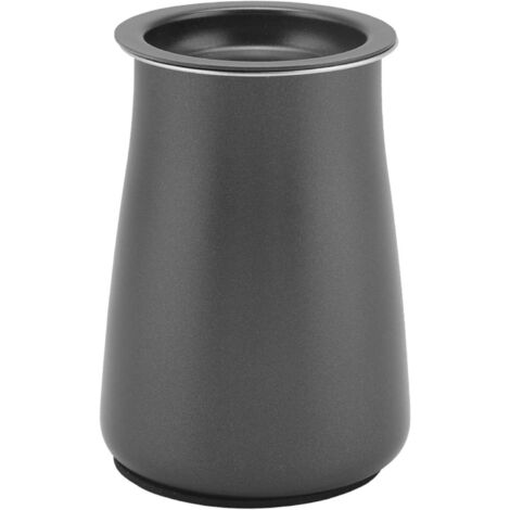 Tamis à café, filtre à café en acier inoxydable, accessoire pour broyeur à café, idéal pour la maison et le camping (Noir) (1/5)