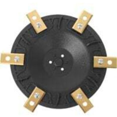 Disque de rechange pour tondeuse robot, disque rotatif 6 lames + 6 lames, compatible avec WORX/Landxcape/Kress/Einhell