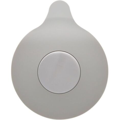 Bouchon de baignoire et d'évier, ensemble baignoire et lavabo en silicone, bouchon d'eau en caoutchouc, ventouse pour cuisine, salle de bain, laverie automatique (gris) (1/5)