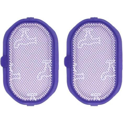 Lot de 2 filtres de rechange lavables HEPA pour aspirateurs sans fil Dyson D30, DC31, DC34, DC35, DC44, DC45 et DC56, remplace la référence n° 917066-02 (1/5)