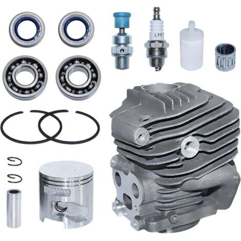 Cylindre-piston pour découpeuses Husqvarna K760 et K750, cylindre 51 mm, piston, vilebrequin, roulement, joint et bougie, kit 15 en 1, remplace 506 38 61-71