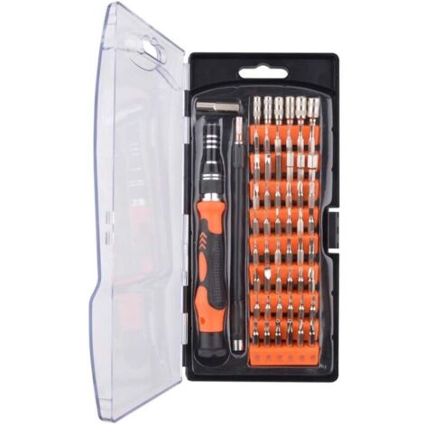 Kit de réparation 58 en 1 avec tournevis et embouts multiples pour smartphones, PC et autres outils de réparation (1/5)