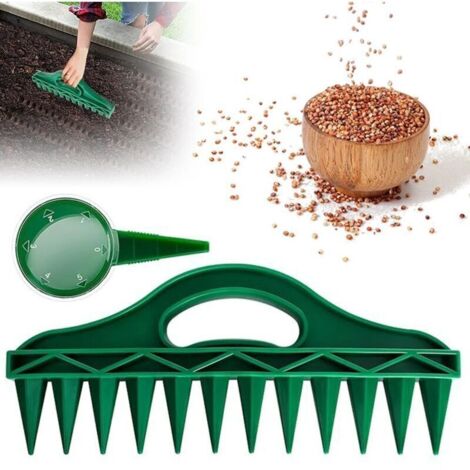 Distributeur de semences 1 pièce, outil de semis de jardin, semoir manuel avec épandeur manuel réglable pour semis de jardin