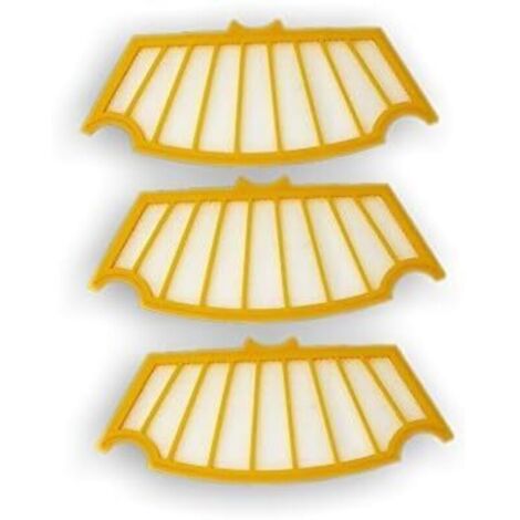 3 filtres pour iRobot Roomba série 500 sans PET Hannets n° 5.0.0.0.3 (1/5)