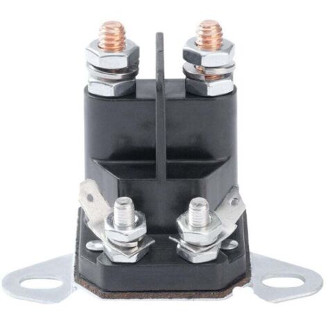 Solénoïde 12 V 117-1197 pour Toro Timecutter SS5000 Z4200 SS4225 SS4235 Pièces Solénoïde 12 V 4 bornes pour Toro 1-513075 E513075 Z 746 29 74 209 74360 74410 74616 74625 TimeCutter EXMARK 513075