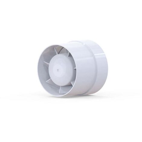 Serbia – Ventilateur extracteur silencieux 115mm – 16W 220V pour salles de bains et serres – Économie d'énergie – Protection contre surchauffe - LFI-11S (1/5)