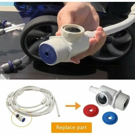 91009001 Assemblage de connecteur Mural Universel pour pièces de Rechange du Nettoyeur de Piscine pour Polaris 380, 280, 180 (1/4)