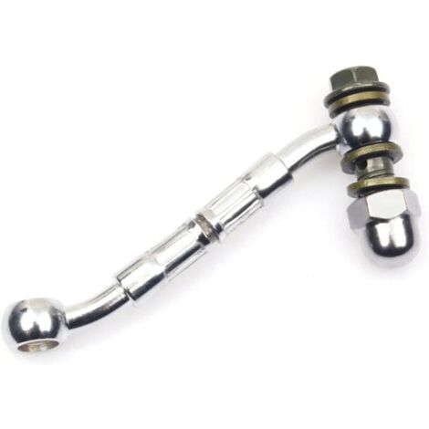 Rallonge de Tuyau de Frein, Pièces de Rechange Hydrauliques Universelles de Connecteur D'extension de Tuyau de Frein de Moto pour la Modification de Moto (1/5)